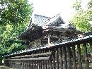 八幡神社本殿と透塀
