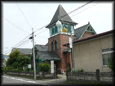 以前の福島教会の外観画像