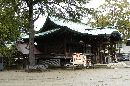 子鍬倉神社社殿（拝殿・本殿・幣殿）全景左斜め前方の画像