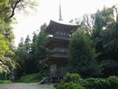 法用寺三重塔は会津地方唯一の層塔建築