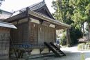 相馬中村神社境内に設けられた神楽殿
